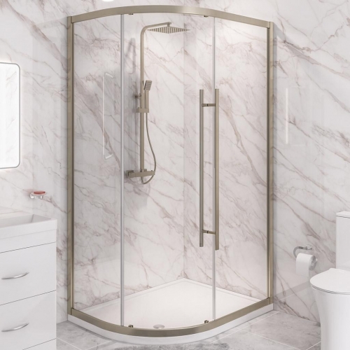 Vantage 2000 Easy Clean Offset Quadrant 1200x900mm- 49.5039