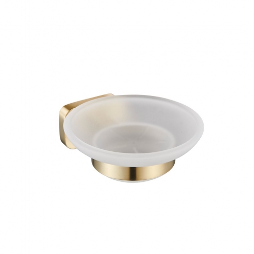 Asti Soap Dish Holder Brushed Brass- 52.449
