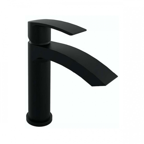 Portobello Mono Basin Mixer - Black inc waste