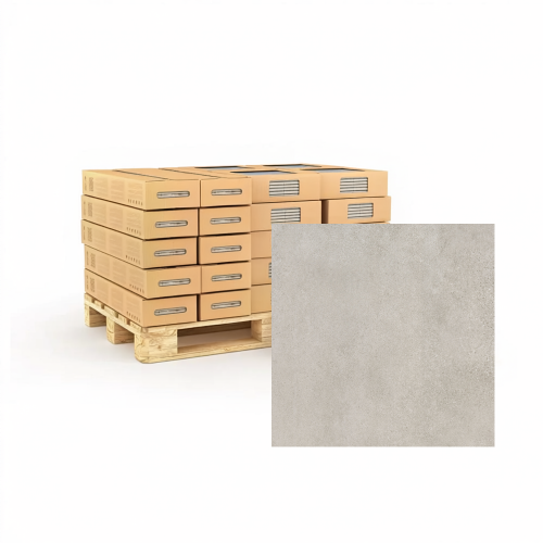 Paleo Stone Effect Matt  Warm Grey Porcelain 80X80 - 51.2 sqm - Full Pallet of RAK Tiles