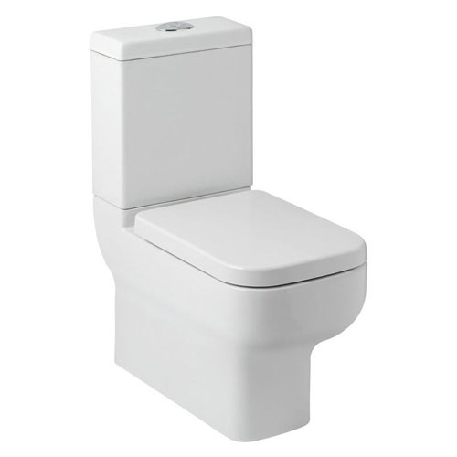 Rak Series 600 Close Coupled WC Toilet And Soft Close Seat