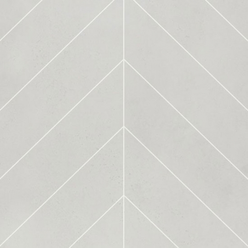 Fibo Urban - 2.4m x 0.6m Wall Panel - Grey Cement (Chevron) - Single
