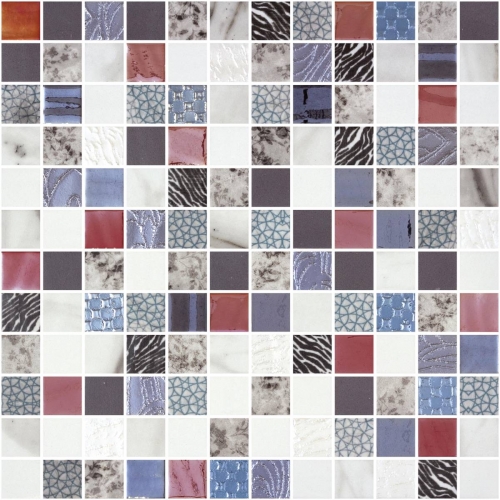 Gladys Square 31.1 x 31.1cm Mosaic Sheet