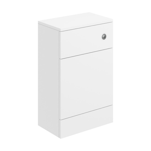 Waterproof White 500mm WC Unit