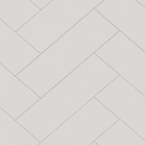 Fibo Urban - 2.4m x 0.6m Wall Panel - White Silk (Herringbone) - Single