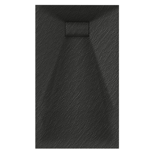 Maya Kai Rectangular Shower Tray 800X1700mm Black
