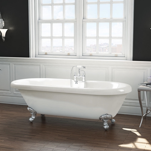 Freestanding Traditional Roll Top Bath - Wilmslow By Synergy
