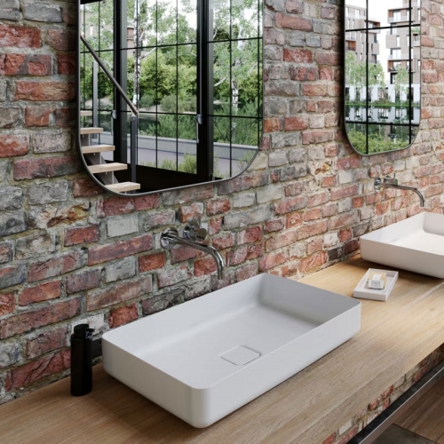 Kaldewei Miena 3185 580 x 380 Pearl Grey Basin