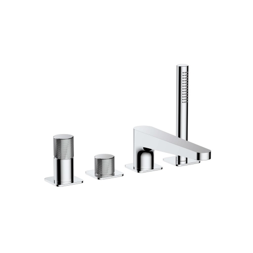 Rak Amalfi 4 Hole Bath/Shower Mixer Chrome