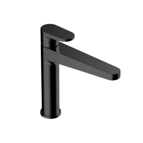 Rak Ischia Mid Height Basin Mixer Black