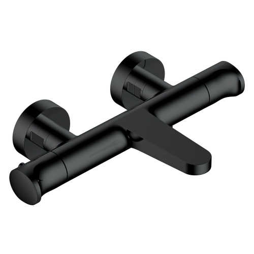 Rak Bath/Shower WM Exposed Bar Mixer Black