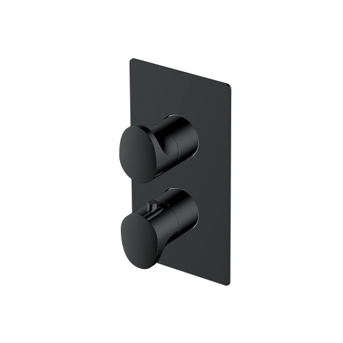 Rak Single Outlet 2 Handle Thermo Black