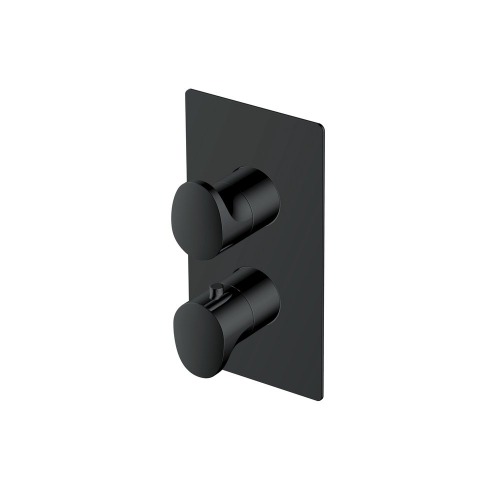 Rak Dual Outlet 2 Handle Thermo Black