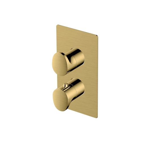 Rak Dual Outlet 2 Handle Thermo Gold
