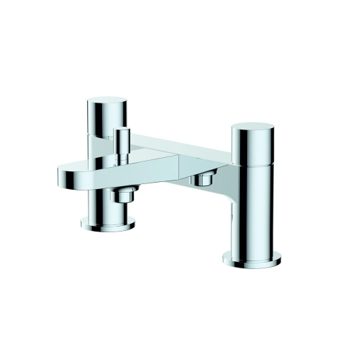 Rak Petit Round Deck Bath Shower Mixer Chr