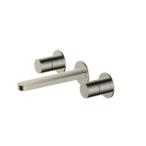 Rak Petit Round WM 3 Hole Basin Mixer Nickel