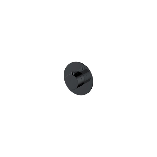 Rak Petit Round Concealed Thermostat Black
