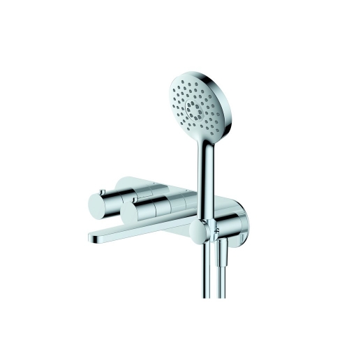 Rak Petit Round WM Bath/Shower Mixer Chrome