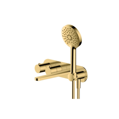 Rak Petit Round WM Bath/Shower Mixer Gold
