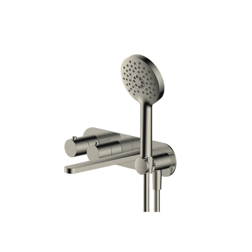 Rak Petit Round WM Bath/Shower Mixer Nickel