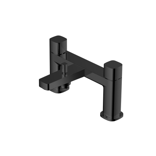 Rak Petit Square Bath Shower Mixer Black