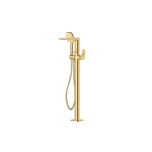 Rak Petit Square FS Bath/Shower Mixer Gold