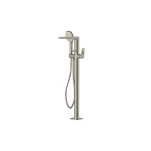 Rak Petit Square FS Bath/Shower Mixer Nickel