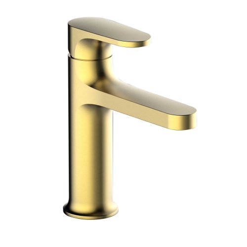 Rak Portofino Standard Basin Mixer Gold