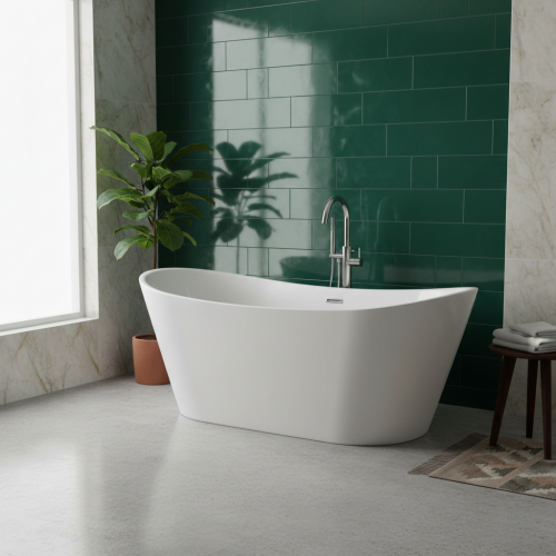 Loco Freestanding Bath 1700 x 800 x 720mm with Air Jets