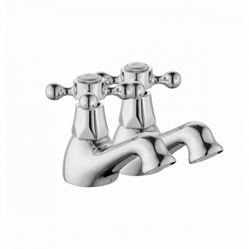 Victoria Bath Taps - Chrome