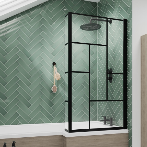 Abstract Bath Screen - V-NSSQBB