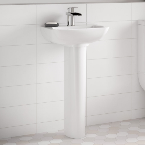500mm Basin & Pedestal - VBAS015